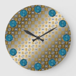 Cancer & Water Rat Large Clock