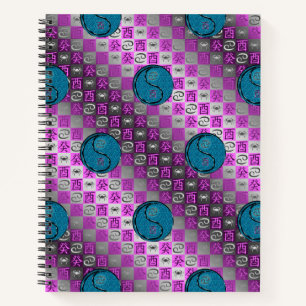 Cancer & Water Rooster Notebook
