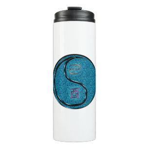 Cancer & Water Rooster Thermal Tumbler