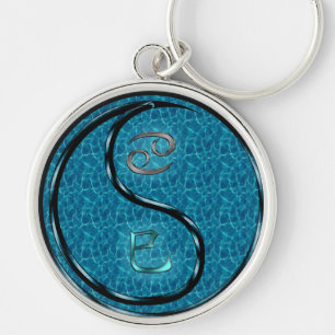 Cancer & Water Snake Key Ring