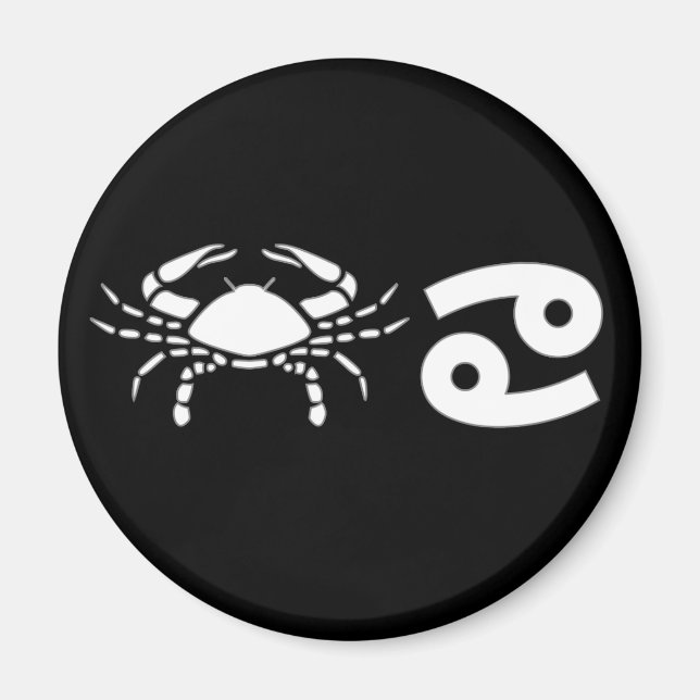 Cancer with Symbol Magnet (Front)