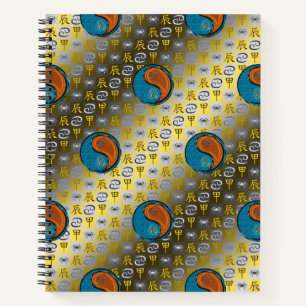 Cancer & Wood Dragon Notebook