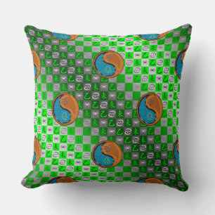 Cancer & Wood Goat Cushion