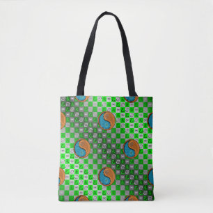 Cancer & Wood Goat Tote Bag