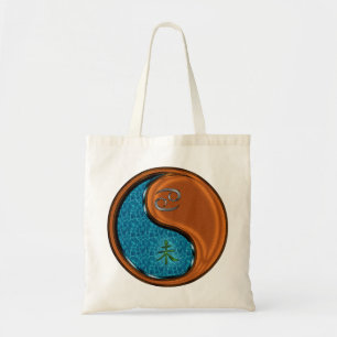 Cancer & Wood Goat Tote Bag
