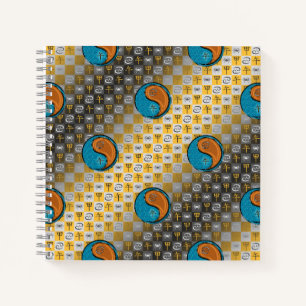Cancer & Wood Horse Notebook