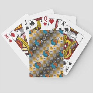 Cancer & Wood Horse Playing Cards