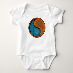 Cancer & Wood Rabbit Baby Bodysuit