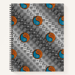 Cancer & Wood Rabbit Notebook