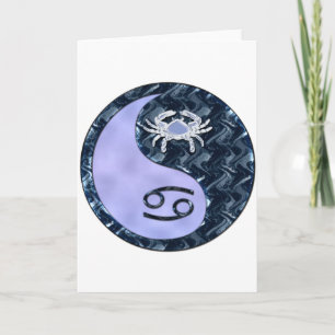 Cancer Yin Yang Card