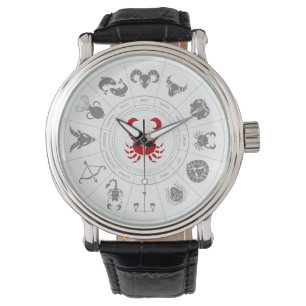 Cancer Zodiac Birthday Gift Watch