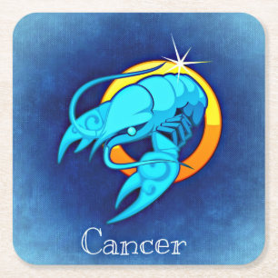 cancer zodiac coasters