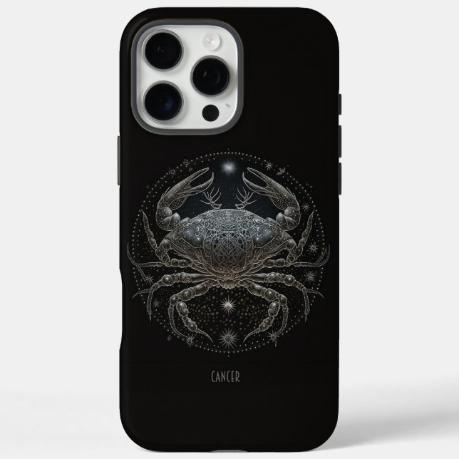 Cancer Zodiac Horoscope Case-Mate iPhone Case (Back)