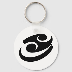 Cancer Zodiac Key Ring