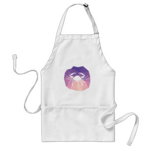 Cancer zodiac sign modern design kitchen apron