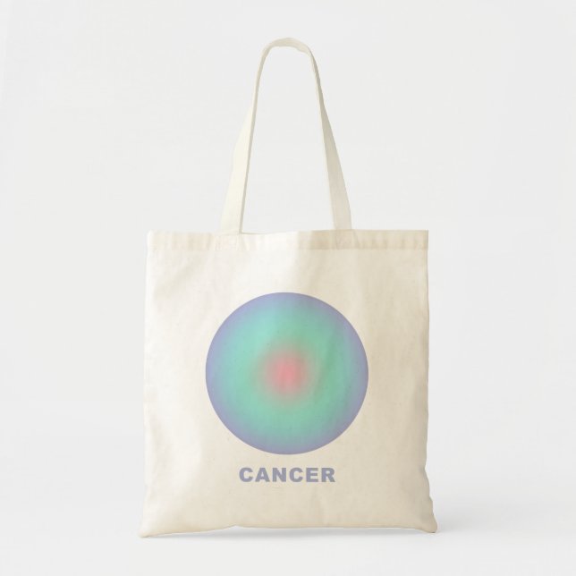 Cancer Zodiac Sign Stylish Gradient    Tote Bag (Front)