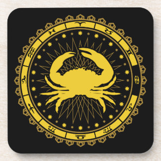 Cancer - Zodiac Sign - Symbol - Horoscope Coaster