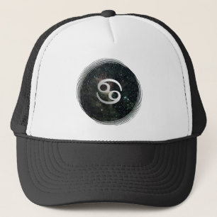 Cancer Zodiac Star Sign Universe Trucker Hat