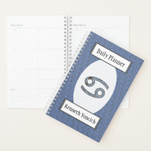 Cancer Zodiac Symbol Element by Kenneth Yoncich Planner