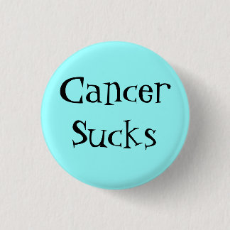 CancerSucks 3 Cm Round Badge