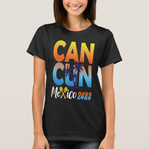 Cancun 2023 Mexico Summer Family Couple Matching H T-Shirt