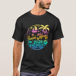 Cancun 2026 Family Vacation Beach Matching Group S T-Shirt