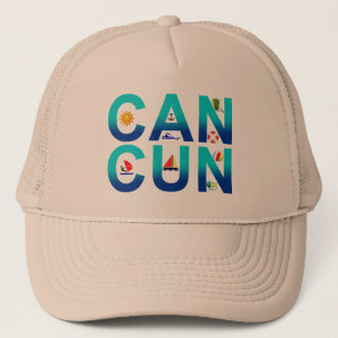 Cancun 2 trucker hat