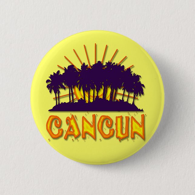 CANCUN 6 CM ROUND BADGE (Front)