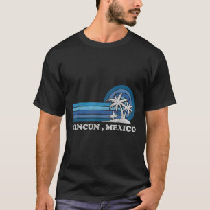 Cancun Beach Mexico Family Summer Vacation Vintage T-Shirt
