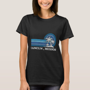 Cancun Beach Mexico Family Summer Vacation Vintage T-Shirt