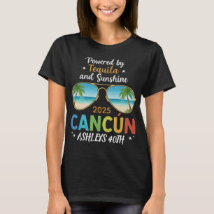 Cancun Birthday Trip Shirt – Custom Name & Age