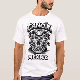 Cancun Caravela black and white T-Shirt