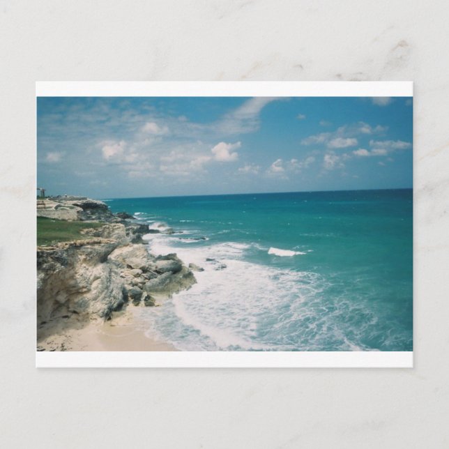Cancun Coast Postcard (Front)
