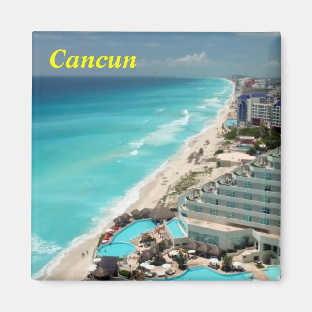 Cancun fridge magnet (Front)