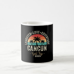 Cancun Girl Trip 2025 Friend Vacation Girl Weekend Coffee Mug