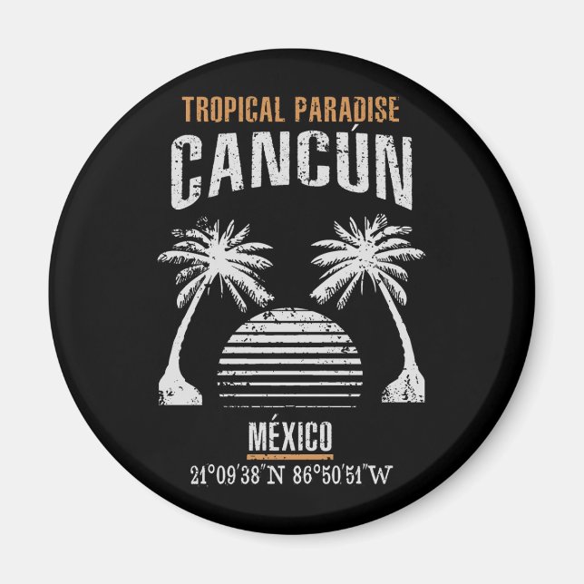 Cancún Magnet (Front)