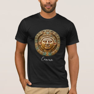 Cancun Mayan Sculpture T-shirt