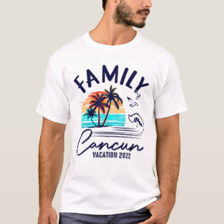 CANCUN MEXICO 2022 Vacation Beach Matching Family T-Shirt