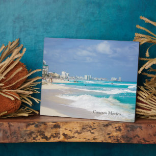 Cancun Mexico Beach Plaque
