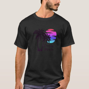Cancun Mexico Beach Summer Vacation Palm Trees Sun T-Shirt