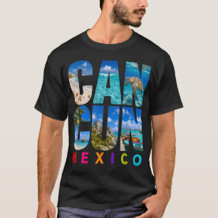 Cancun Mexico Beach Vacation Sea T-Shirt