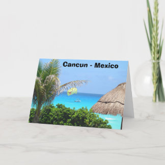 Cancun - Mexico Card