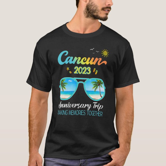 Cancun Mexico Family Trip 2023 Outfit_16 T-Shirt (Front)