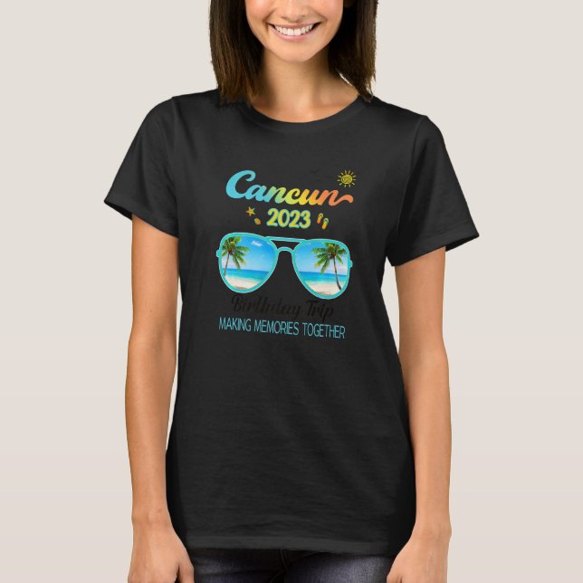 Cancun Mexico Family Trip 2023 Outfit Premium_7 T-Shirt (Front)