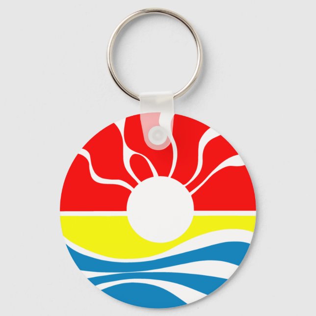 Cancun Mexico Key Ring (Front)