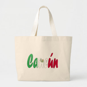 Cancun, Mexico Large Tote Bag