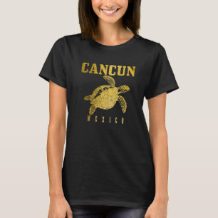 Cancun Mexico Sea Turtle Beach Scuba Diving Diver T-Shirt