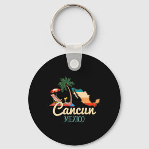 Cancun Mexico Souvenir Shirt Family Matching Vacat Key Ring