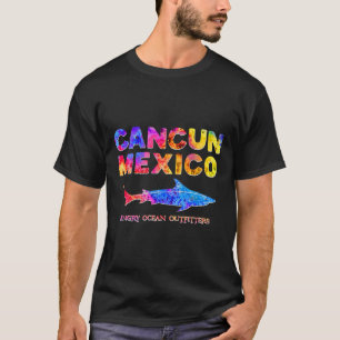 Cancun Mexico T Shirt Shark Fishing Tee 