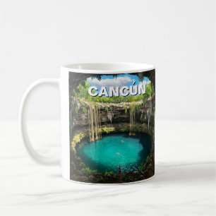 Cancun Mexico Travel Cenote Coffee Mug